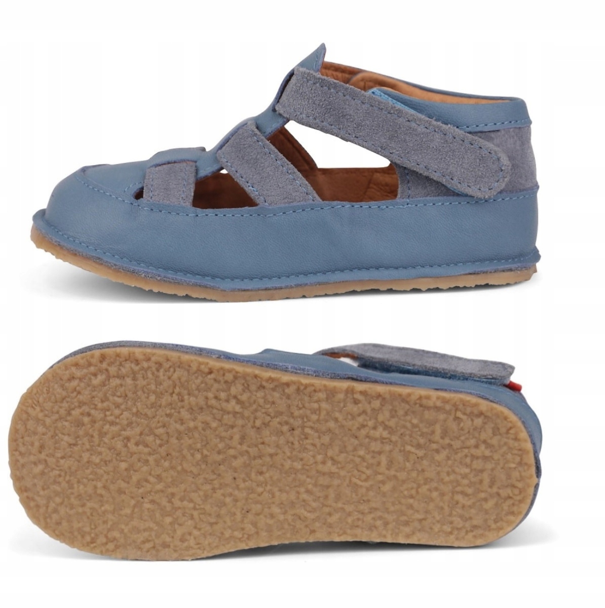 Sandały dziecięce Lambi Obex barefoot outdoor skóra rozmiar 21 niebieskie