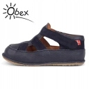 Sandały dziecięce Helis Obex barefoot outdoor skórzane rozmiar 30 granatowe