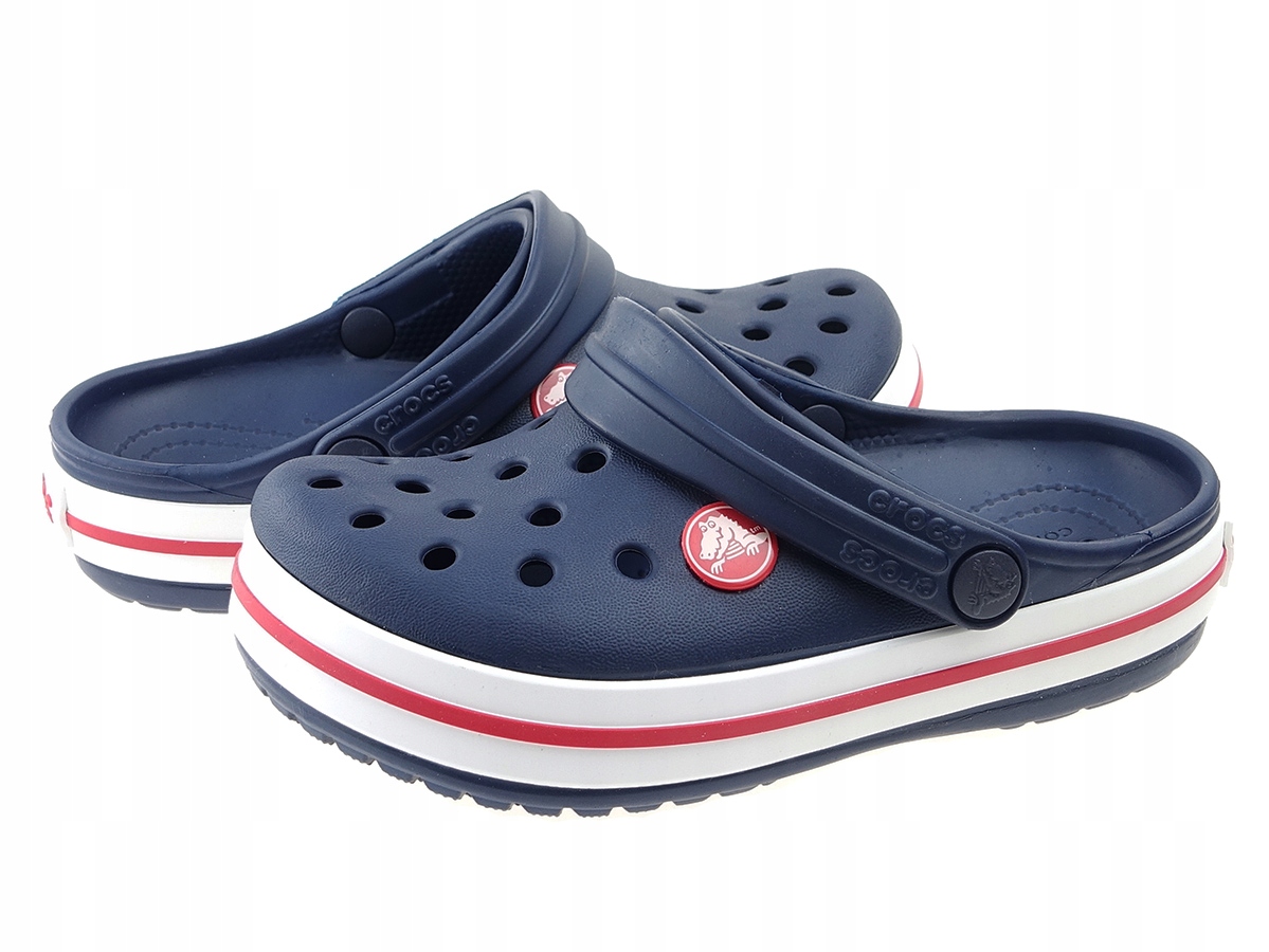 Klapki chodaki dziecięce CROCS crocband clog rozmiar 20,5 C5 20-21 granat