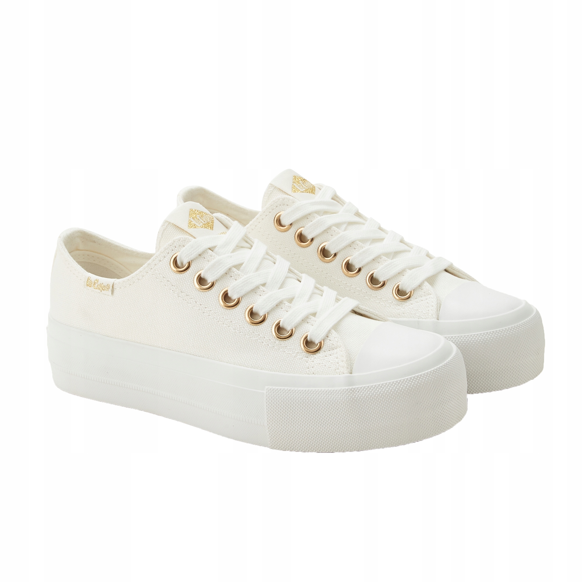 LEE COOPER Trampki damskie sneakersy białe platforma rozmiar 37 LCW4369L
